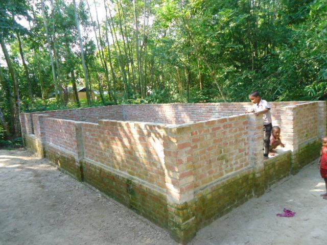 Bangladesh Church Building foundation